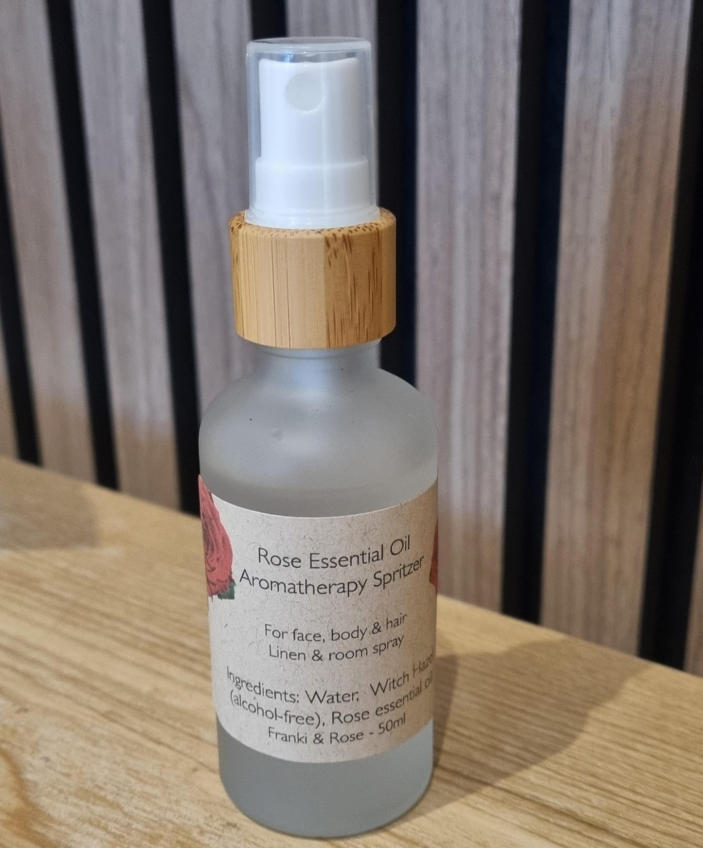 Rose Essential Oil Aromatherapy Spritzer - 50ml